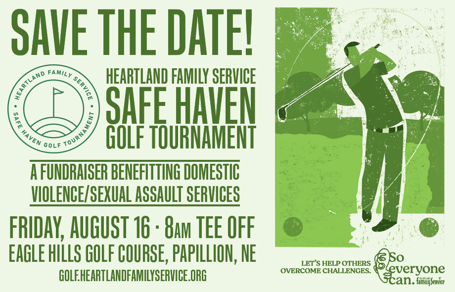 Save the Date! Safe Haven Golf Tournament August 16, 2024